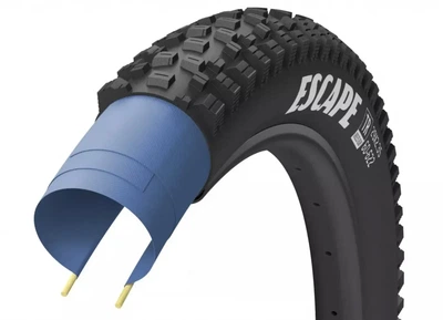 Велосипедная покрышка 29 дюймов бескамерная складная черная GoodYear ESCAPE 60tpi (TIR-42-95)