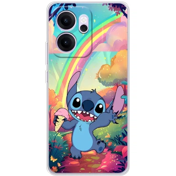 Силиконовый Чехол с Картинкой для OPPO Reno 14 F Принт (Stitch, Стич) (67919-ysm028)
