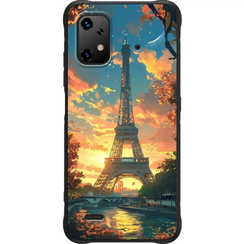 Силіконовий Чохол з Картинкою для Umidigi Bison X20 Принт (Париж, Ейфелева Вежа) (68059-ysm037)
