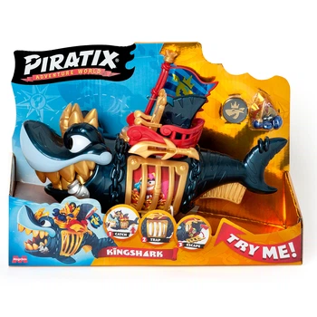 Ігровий набір Piratix S - Королівська чорна акула (8431618036747)