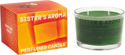 Свічка ароматична SISTERS AROMA Манго 150 г (4820227785421)