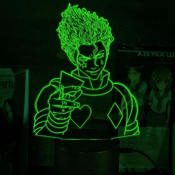 Светильник-ночник Хантер х Хантер Hunter x Hunter 16 цветов USB (28053)