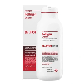 Шампунь проти випадіння волосся Dr.FORHAIR Folligen Shampoo, 300 мл