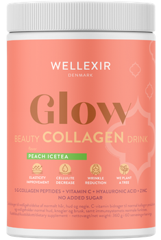 Дієтична добавка Wellexir Glow Beauty Drink Peach Ice Tea 360 г (5714720944449)