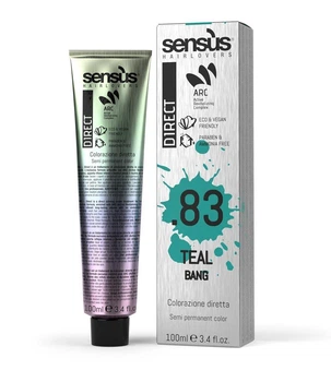 Пигмент прямого действия Малахитовый Sens.ùs Bang Teal .83 100 мл