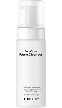 Пінка ROBEATY Pureglow Foam Cleanser для очищення шкіри обличчя, 150 мл