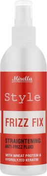 Випрямляючий флюїд для волосся з антифриз дією - Mirella Style Frizz Fix Straightening Ani-Frizz Fluid 250ml (1412198-23274949)