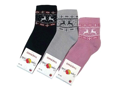 Шкарпетки SUPER SOCKS Олені S_128 р.36-40 12пар