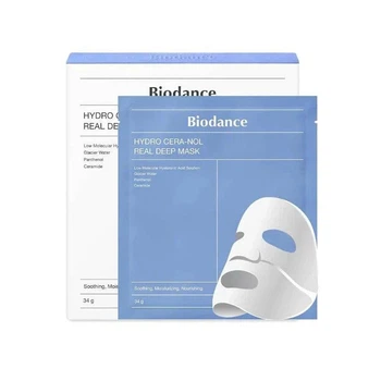Ночная гидрогелевая маска с церамидами против сухости Biodance Hydro Cera-Nol Real Deep Mask 1 шт