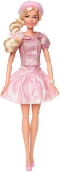 Кукла Барби коллекционная Марго Робби в розовой блузке и юбке-туту Barbie The Movie Margot Robbie in Pink Blouse & Skirt Tutu (JBJ53) (JBJ53)