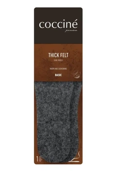 Устілки Coccine Thick Felt зимові повстяні натуральні 6–7 мм. Розмір 43