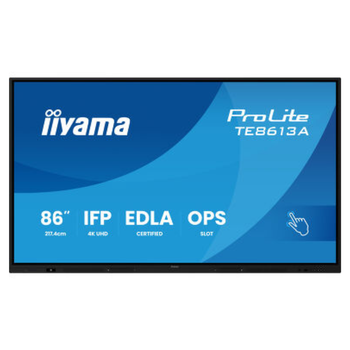 Интерактивный дисплей сенсорный IIYAMA ProLite TE8613A-B1AG 85.6" IPS 4K UHD 450 cd/m² Android 14 Black