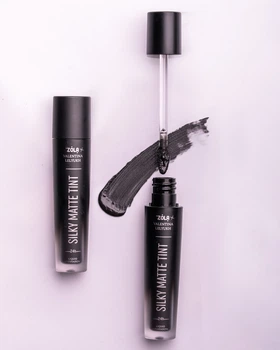 Рідкі тіні для повік Silky Matte Tint Zola x Valentina Lelyukh 05 Black Velvet
