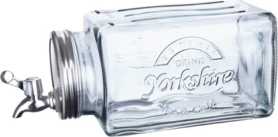 Скляна банка для напоїв Orion з краником 3.5 л (8592381190019)