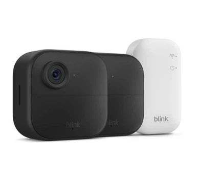Видеонаблюдение Blink Outdoor 4 - беспроводная интеллектуальная камера безопасности, двухсторонний аудио, HD live view, улучшенное обнаружение движения с модулем синхронизации - 2 камеры