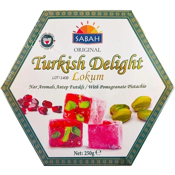 Рахат лукум Sabah Pomegranate Pistachio гранат с фісташкой 250г