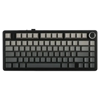 Игровая механическая клавиатура AULA F75 / Три режима подключения / Leobog Axis Reaper Switch / Black