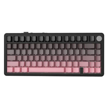 Игровая беспроводная механическая клавиатура ATTACK SHARK X85 / Три режима подключения / White Jade Switch / Pink