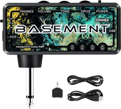 Усилитель для наушников Donner Basement с USB-накопителем,