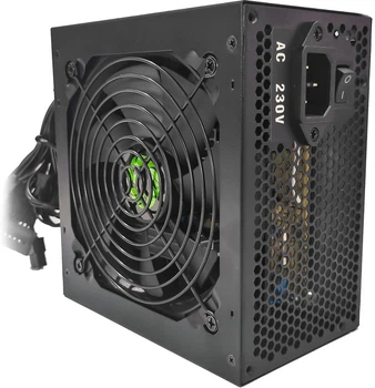 Блок живлення 400Вт GameMax GM-400 (з кабелем живлення, вентилятор 120мм, чорний)