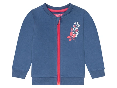 Толстовка двунитка для дівчинки Lupilu LIDL 372603 062-68 см (2-6 міс.) синій