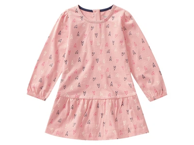 Платье с длинными рукавами для девочки Lupilu LIDL 386733 110-116 см (4-6 years) Розовый