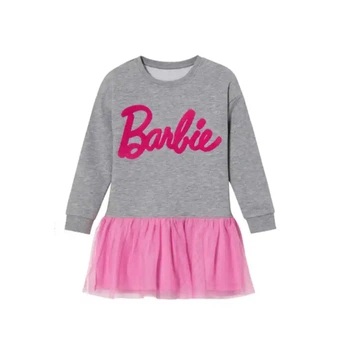 Платье с фатиновой юбкой для девочки Disney Barbie 474902 134-140 см (8-10 years) Комбинированный