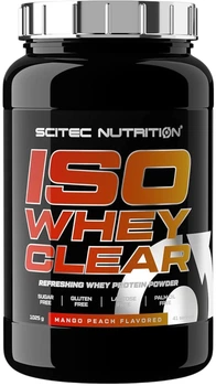 Сывороточный изолят протеина Scitec Nutrition Iso Clear Protein порошок 1025 г Манго-персик (5999100026179)