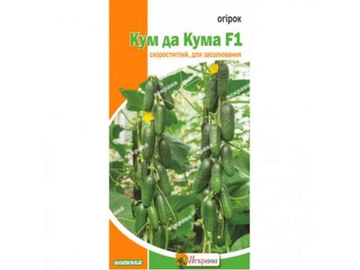 Огірок ЯСКРАВА Кум да Кума (20 пачок) 0,5г
