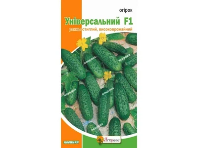 Огірок ЯСКРАВА Універсальний F1 (20 пачок) 0,5г