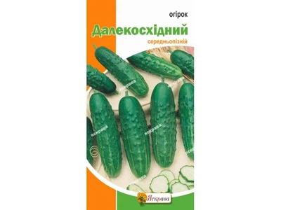 Огірок ЯСКРАВА Далекосхідний (20 пачок) 1г