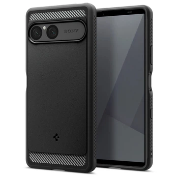 Чохол Spigen Rugged Armor до Sony Xperia 10 VII Matte Black (ACS09592)