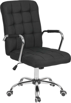 Fotel biurowy Sofotel Benton materiałowy Czarny (5902854519156)