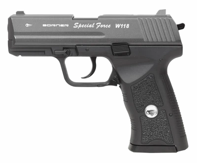 Пистолет пневматический Borner Special Force w118 Blowback cal. 4,5 mm