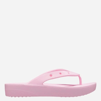 Klapki japonki damskie na platformie Crocs Classic Platform 207714-FLGO 38-39 (M6/W8) 24 cm Różowe