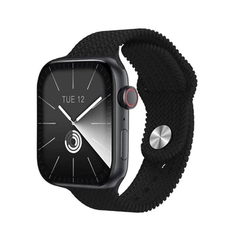 Сенсорные умные смарт-часы Smart HK9 Pro Plus меню на Украинском языке Black (16076-hbr)