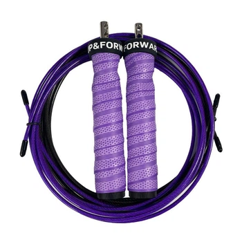 Скакалка скоростная для кроссфита UP & FORWARD Speed Rope PRO+ 3 м Фиолетовый (1706339804)