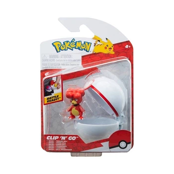 Игровой набор Pokemon Магби покебол пластик 5.5х3.25х8 см (698679)
