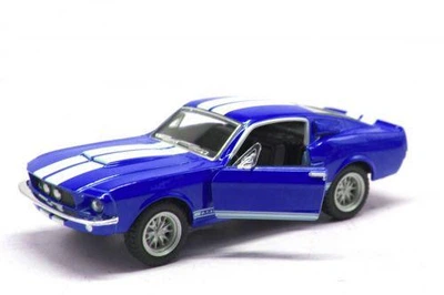 Машинка KINSMART Shelby GT500 синяя KT5372W
