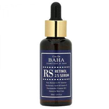 Cos De BAHA Retinol 2.5% Serum Омолоджувальна сироватка з ретинолом 2.5% 60 мл