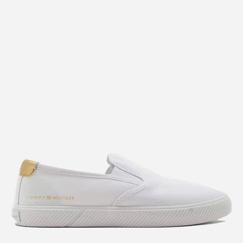 Женские слипоны Tommy Hilfiger 43321387 40 (9) 26 см Белые (1159796307)