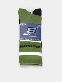 Набір шкарпеток Skechers 8921202 Зелений/чорний 9C629