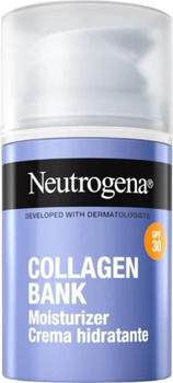 Krem do twarzy nawilżający Neutrogena Collagen Bank Moisturizer SPF 30 50 ml (3574661840390)