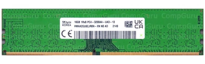 Оперативная память для ПК Hynix DDR4 16GB 3200MHz UDIMM 2Rx8 PC4-3200AA (HMAA2GU6CJR8N-XN)