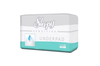Пелюшки для дорослих Sleepy Sensitive розмір 60*90 см 30 шт (8681212061182)