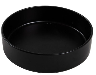 Миска для фруктів HOMLA Famelio салатна чорна 21 см (5906496725548)