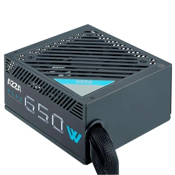 Блок питания 650 Вт, AZZA, Black (PSAZ-650B)