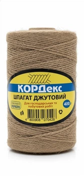 Шпагат джутовый 0.4 кг Cordex