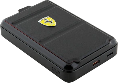 Powerbank Ferrari Metal Logo MagSafe with stand function 10000 mAh 15W Black (FEPB10MSPLEK) Powerbank Ferrari Metal Logo MagSafe with stand function 10000 mAh 15W Black (FEPB10MSPLEK)