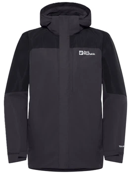 Куртка Jack Wolfskin Romberg 3in1 Jkt M S Темно-серый (1109-4064886308816)